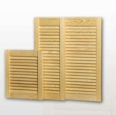 AHŞAP PANJUR KAPAK NATUREL