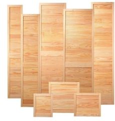 AHŞAP PANJUR KAPAK NATUREL 38x170cm