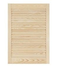 AHŞAP PANJUR KAPAK NATUREL 38x91cm