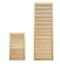 AHŞAP PANJUR KAPAK NATUREL 45x198cm