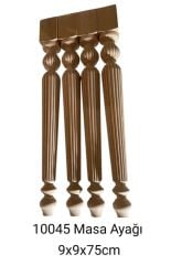 10045- Ahşap Masa Ayağı 9x9x75cm
