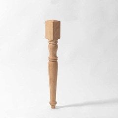 10017- AHŞAP TORNALI MASA AYAĞI ÇAM 9*9*75cm