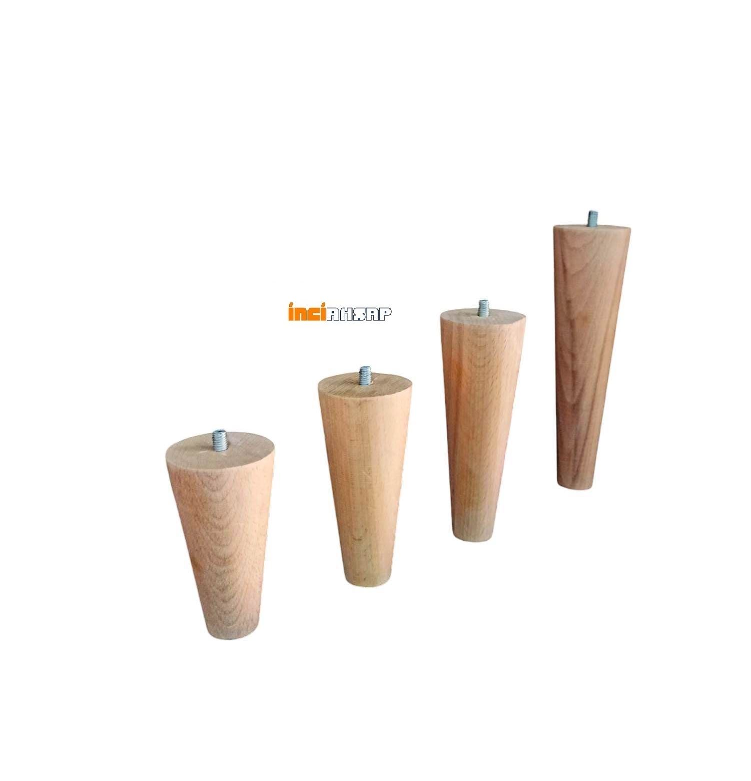 AHŞAP KONİK SEHPA VE KOLTUK AYAKLARI