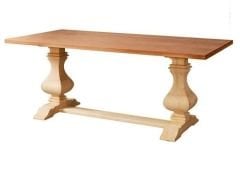 43406-ÇİFTLİ AHŞAP MASA AYAK - 23CM ÇAP-75CM