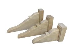 AHŞAP RAF TUTUCU & DİRSEK