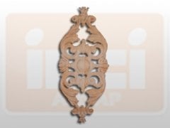 810040 AHŞAP APLİK 32x14 cm