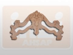 810070 AHŞAP APLİK 40x20 cm