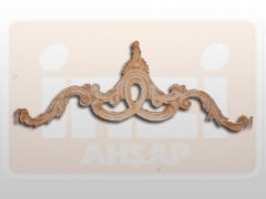 810090 AHŞAP APLİK 39x14cm