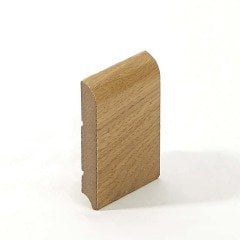 41036-SÜPÜRGELİK MEŞE AHŞAP KAPLAMALI   80mm*12mm