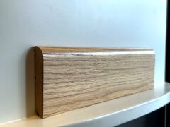 41036-SÜPÜRGELİK MEŞE AHŞAP KAPLAMALI   80mm*12mm