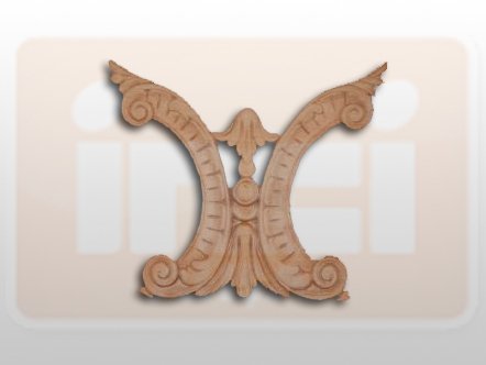 810120 AHŞAP APLİK 28x35cm