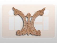 810120 AHŞAP APLİK 28x35cm