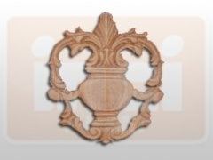 810130 AHŞAP APLİK 17x17cm