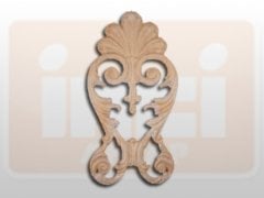 810150 AHŞAP APLİK 34x18cm