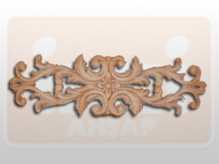 810180 AHŞAP APLİK 29x10cm