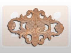 810210 AHŞAP APLİK 24x15cm