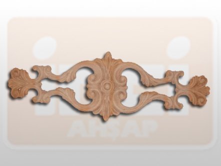 810310 AHŞAP APLİK 54x6cm