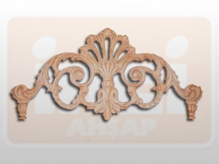 810390 AHŞAP APLİK 40x20.5cm