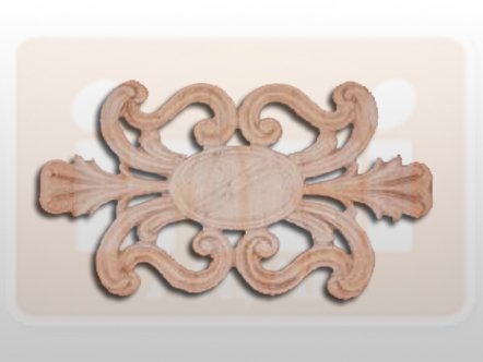 810400 AHŞAP APLİK 31x17.5cm