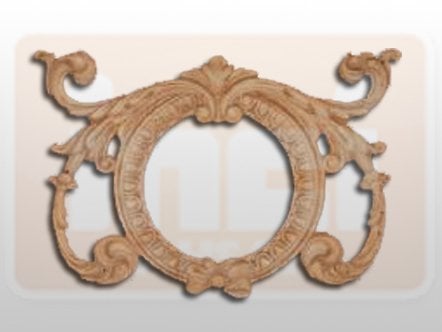 810420 AHŞAP APLİK 33.5x23cm