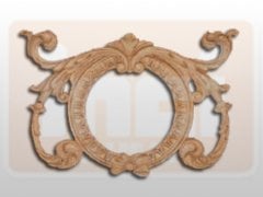 810420 AHŞAP APLİK 33.5x23cm