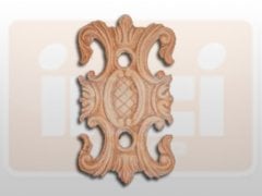 810480 AHŞAP APLİK 20x12cm
