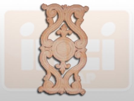 810490 AHŞAP APLİK 21x12cm