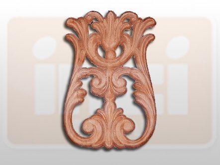 810530 AHŞAP APLİK 34x18cm