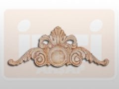 810550 AHŞAP APLİK 25.5x10.5cm