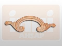 810710 AHŞAP APLİK 14x5cm