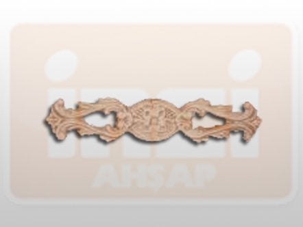 810730 AHŞAP APLİK 19x4.5cm
