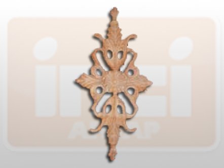 810760 AHŞAP APLİK 21x9.5cm