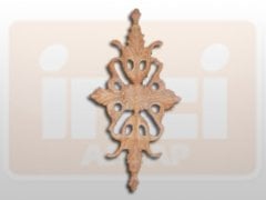 810760 AHŞAP APLİK 21x9.5cm