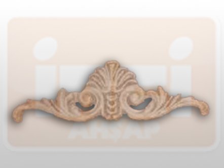 810780 AHŞAP APLİK 20x6.5cm