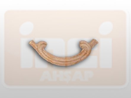 810830 AHŞAP APLİK 10x4cm