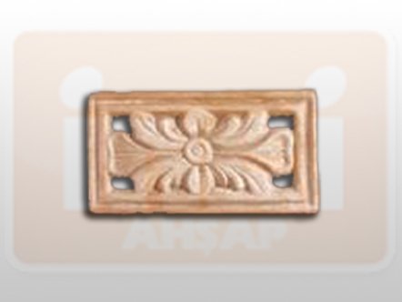 810870 AHŞAP APLİK 11x6cm