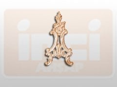 810880 AHŞAP APLİK 18x9.5cm