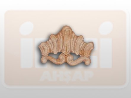810900 AHŞAP APLİK 11x8cm