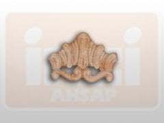810900 AHŞAP APLİK 11x8cm