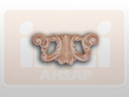 810930 AHŞAP APLİK 16x9cm