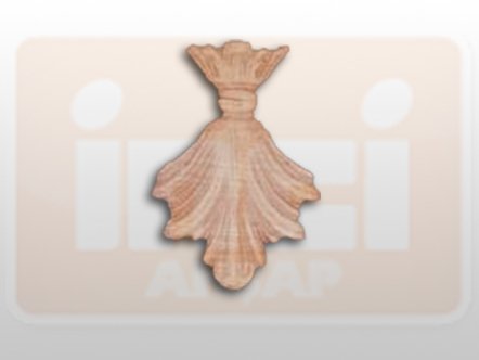 810940 AHŞAP APLİK 17x13cm