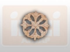 811030 AHŞAP APLİK 12x12cm