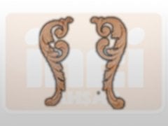 811110 AHŞAP APLİK 31x12cm