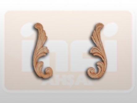 811170 AHŞAP APLİK 15x5cm