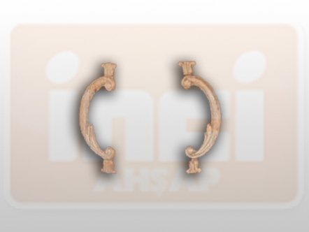 811180 AHŞAP APLİK 16x6cm