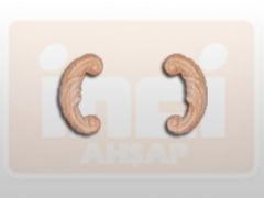 811190 AHŞAP APLİK 6x3cm