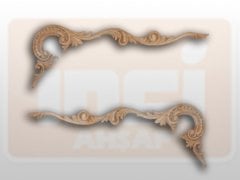 811230 AHŞAP APLİK 47x17cm