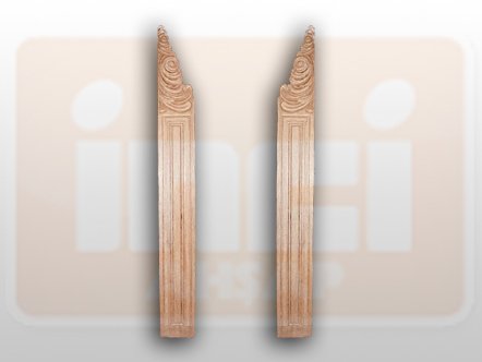 811240 AHŞAP APLİK 80.5x10cm