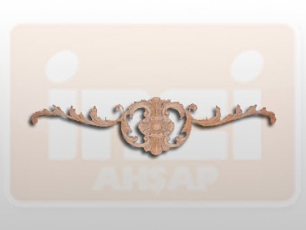 811330 AHŞAP APLİK 58x14cm