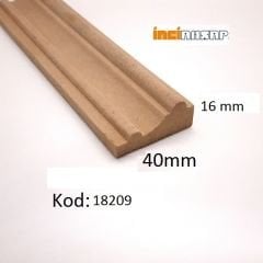 18209-DEKORATİF ÇITA MDF-40mm x 16mm x 2800mm